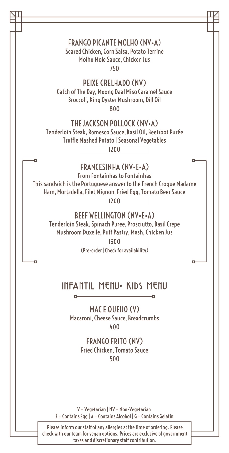 Menu page 7